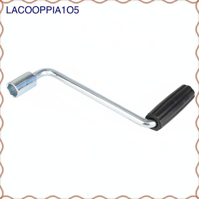 [lacooppia1o5] Stabilizer Jack Handle Compact Crank Handle พร้อมซ็อกเก็ต ทนทาน Rust-Resistant สําหรั