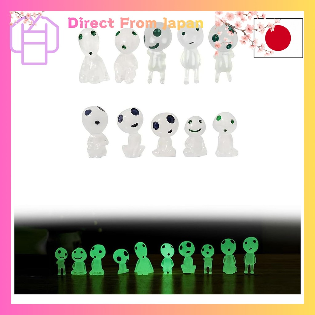 Ghibli Ghibli Goods Interior Figure Miniature Echo Fairy Garden Glow-in-the-Dark Bonsai DIY Decorati