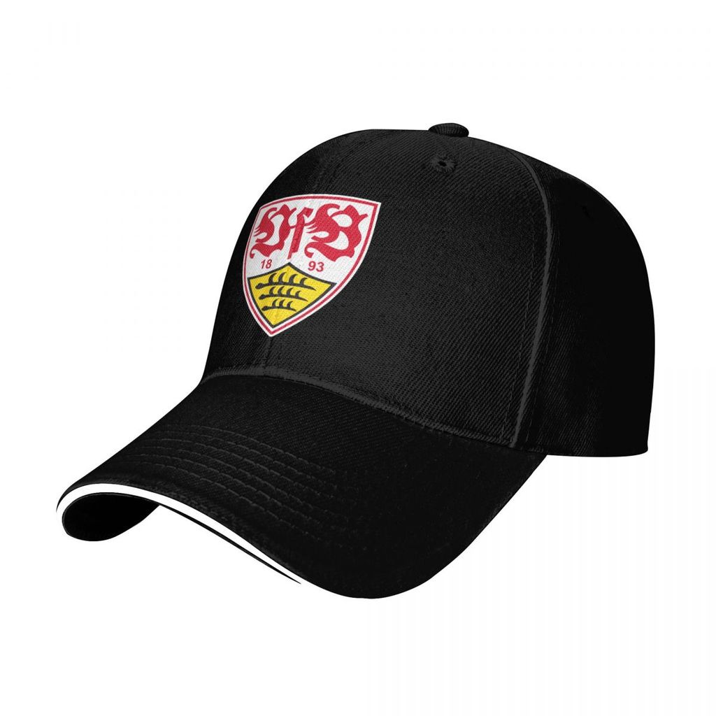 ใหม่ที่มีอยู่ VfB Stuttgart โลโก้เบสบอลหมวกผู้ชายผู้หญิงแฟชั่นหมวกโพลีเอสเตอร์ Unisex Golf Running S