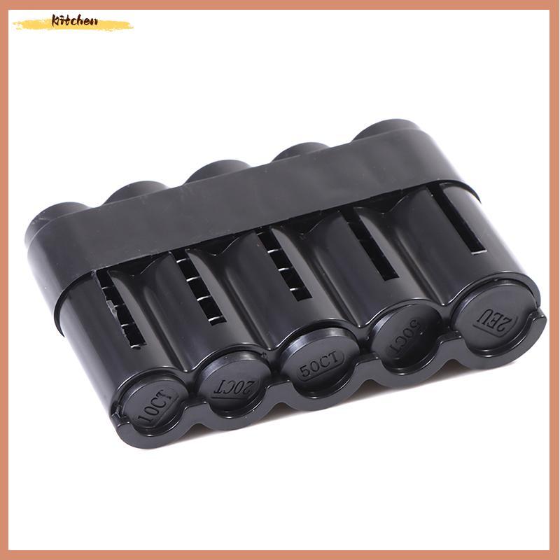 XDT Creative Storage Coins Purse Storage Box Euro Coin Dispenser Coin Holder KCP