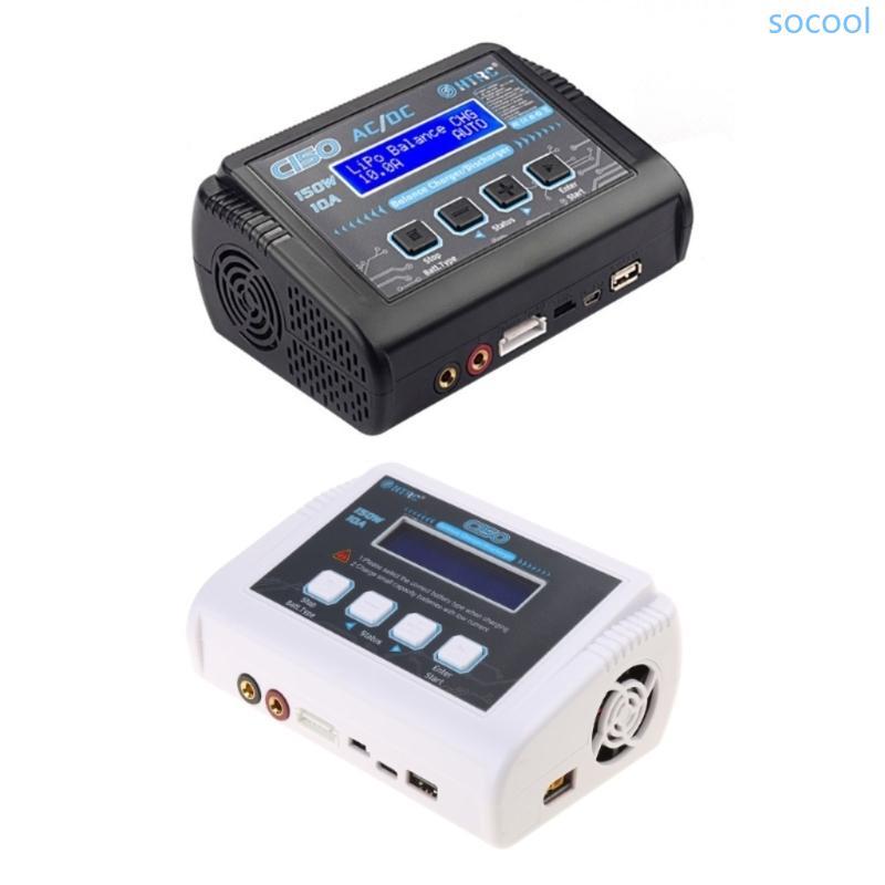 Soc* HTRC LiPo Charger C150 150W 10A Balance Charger สําหรับ LiPo LiHV LiFe Lilon NiCd