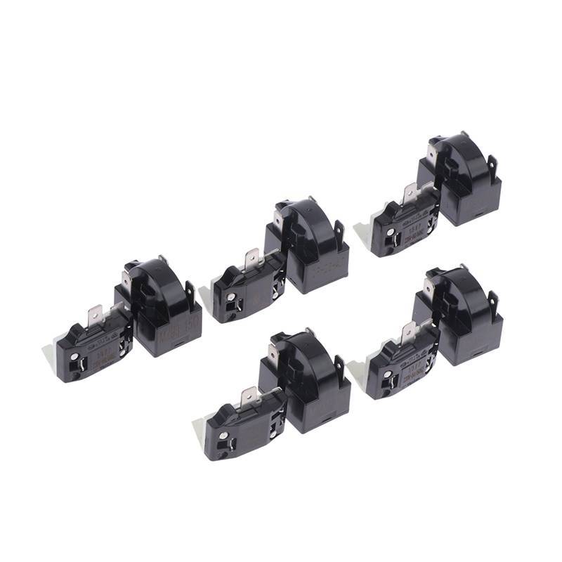 Haha PTC Starter Relay ตู้เย็น Starter Relay ตู้เย็น Overload Protectorpatible พร้อมตู้เย็นpressor,F