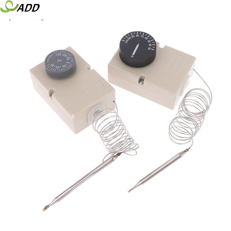 เพิ่มสําหรับอุปกรณ์ไฟฟ้าลูกบิดอุณหภูมิสวิทช์ Capillary Thermostat 50-300C 0-60C 0-50C 0-40C 30-110C 