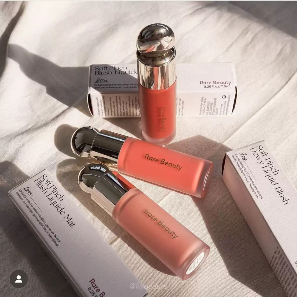 ของพร้อมส่ง🎉 Rare beauty by Selena Gomez soft pinch liquid blush ลิควิดบลัช Bliss Hope Encourage Joy