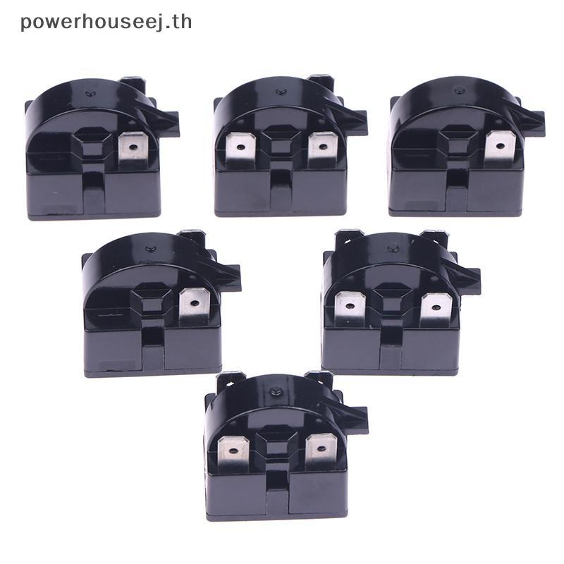 XXHZ 1 PC ตู้เย็น PTC รีเลย์สตาร์ท 1/2/3/4Pins คอมเพรสเซอร์ Overload Protector ตู้เย็น PTC เริ่มต้นรีเลย์อุปกรณ์เสริม [TH]