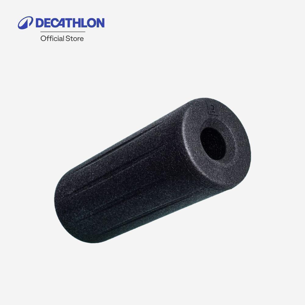 Decathlon Smooth Foam Roller ลูกกลิ้งเพื่อการนวดอย่างราบรื่น - Black