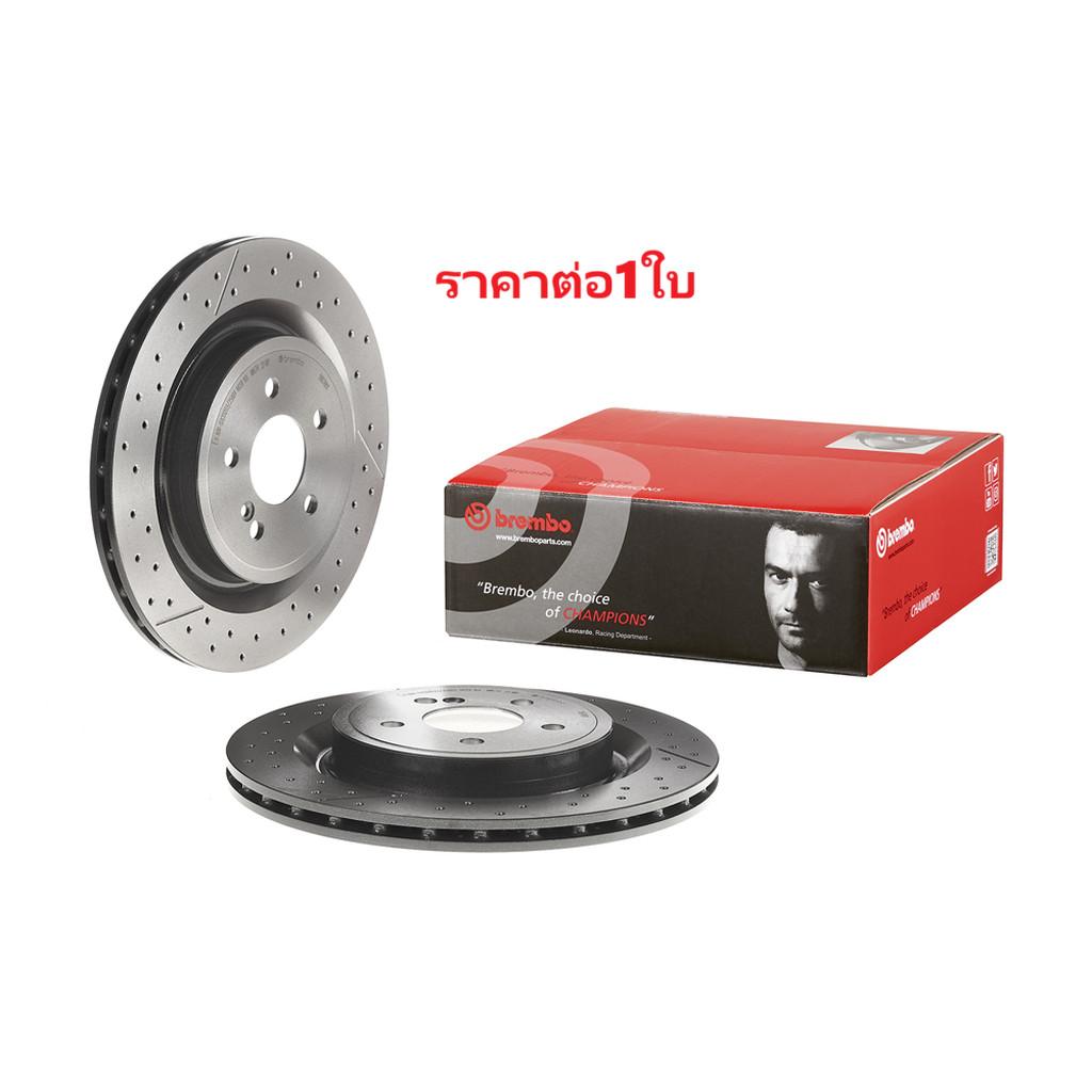 จานเบรคหลัง BENZ A-CLASS W176 A45 AMG CLA C117 45 AMG GLA X156 45 AMG SLC SLK R172 55 AMG 330MM 1ใบ