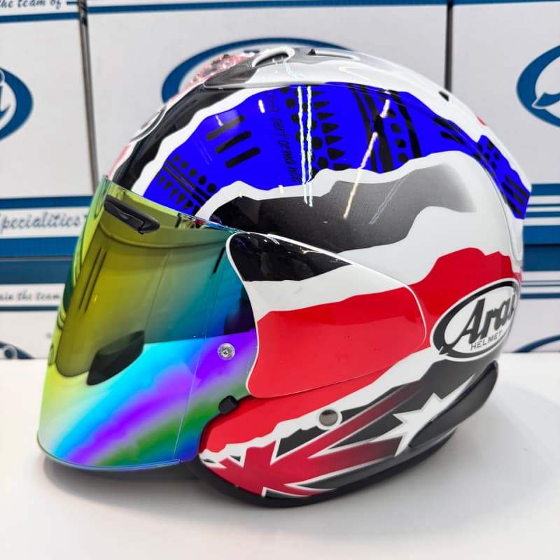 ARAI VZ RAM Duhan หมวกกันน็อคครึ่งใบ ARAI หมวกกันน็อคครึ่งใบมอเตอร์ไซค์ หมวกกันน็อคขี่มอเตอร์ไซค์