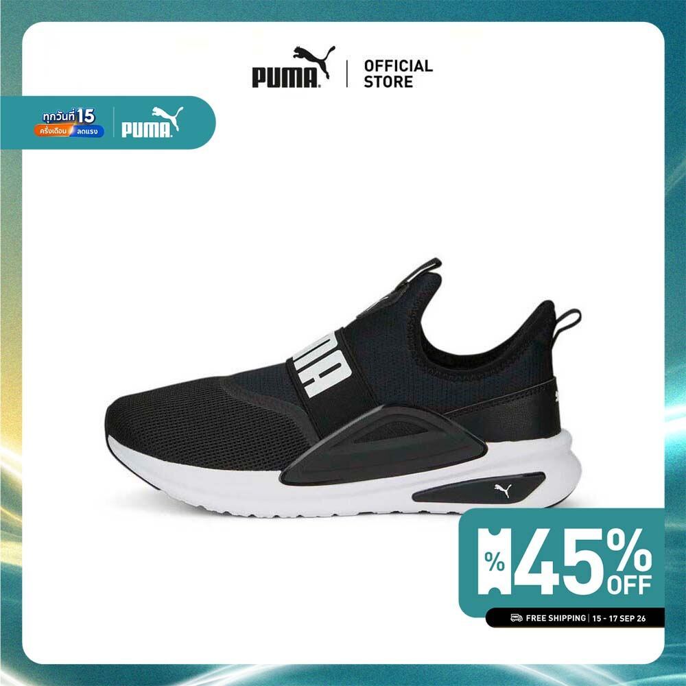 PUMA RUNNING Softride Enzo Evo Slip-On สีดำ - 37787501