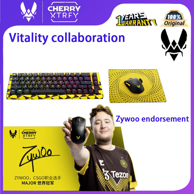 Cherry Vitality Little Bee Team Co branded K5V2 Keyboard M68 PRO Mouse