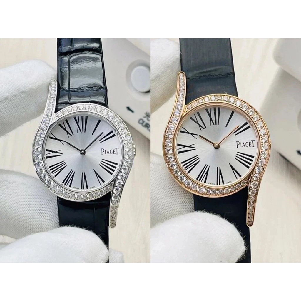 PG Factory Uncle.Jue Piaget Limelingt Gala Watch นาฬิกาเสริมสองสีขนาด 32 มม. นาฬิกาผู้หญิงนาฬิกาควอท