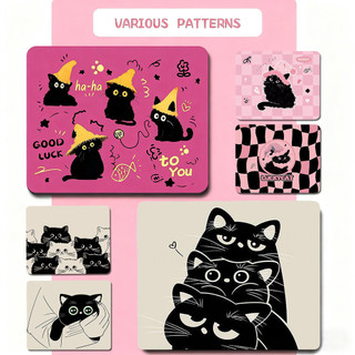 แผ่นรองเม้าส์ แผ่นรองเม้าส์สปีด เย็บขอบอย่างดี ขนาดใหญ่มาก ขนาด 210x180x3 mm.Mouse pad/mouse mat