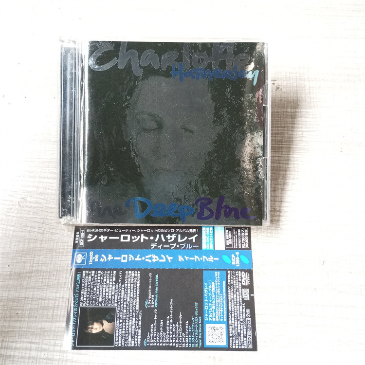 Y2876(ฉบับญี่ปุ่น) CHARLOTTE HATHERLEY THE DEEP BLUE 2 แผ่นเสียง laojie
