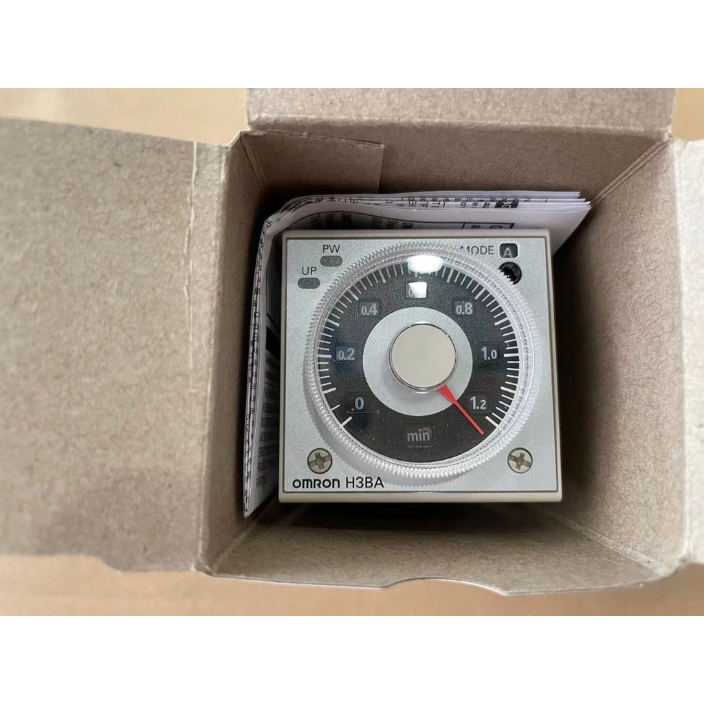 Omron H3BA-N8H/220V H3BA-N8H/24V รีเลย์เวลาเดิมแท้พร้อมสต็อกจัดส่งตรง