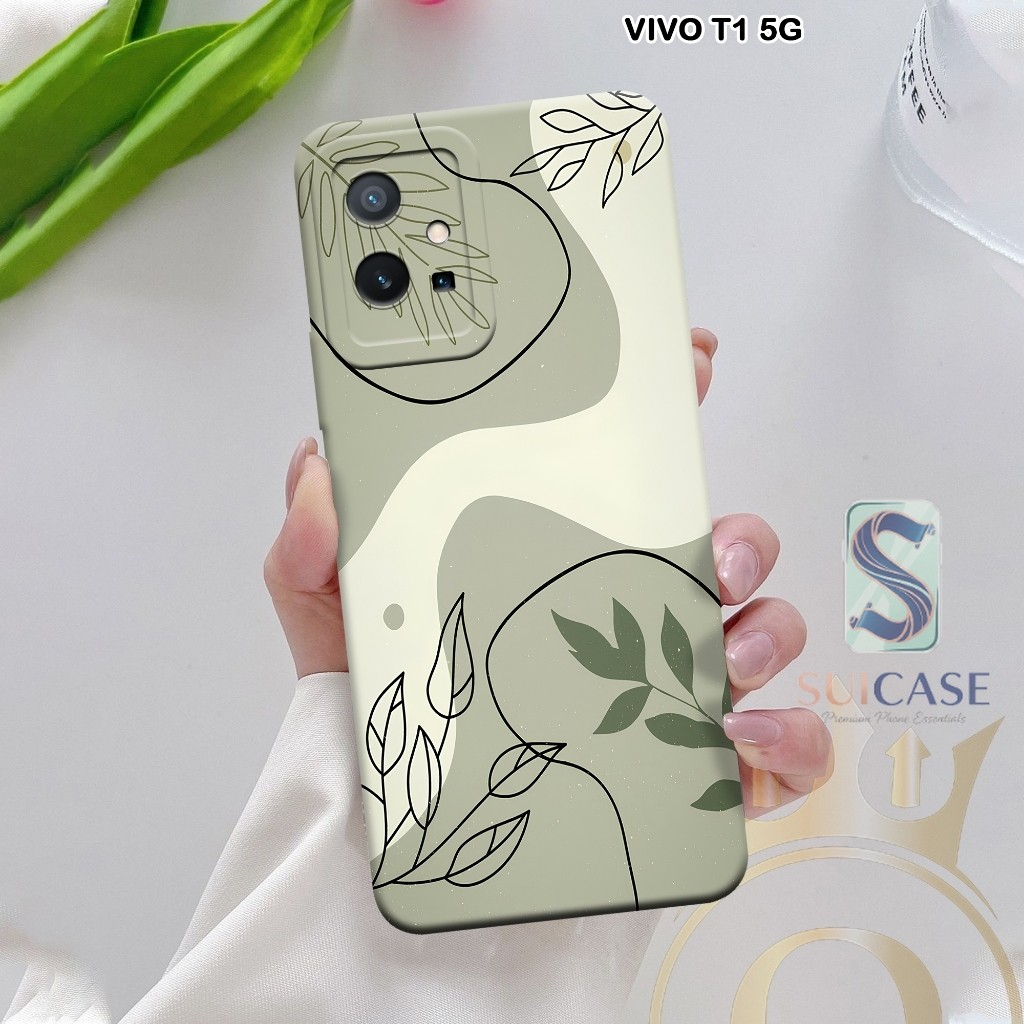 เคส HP VIVO T1 5G - ORORA - เคส VIVO T1 5G - เคสนามธรรม Motif - VIVO T1 5G Softcase - อุปกรณ์เสริมตั