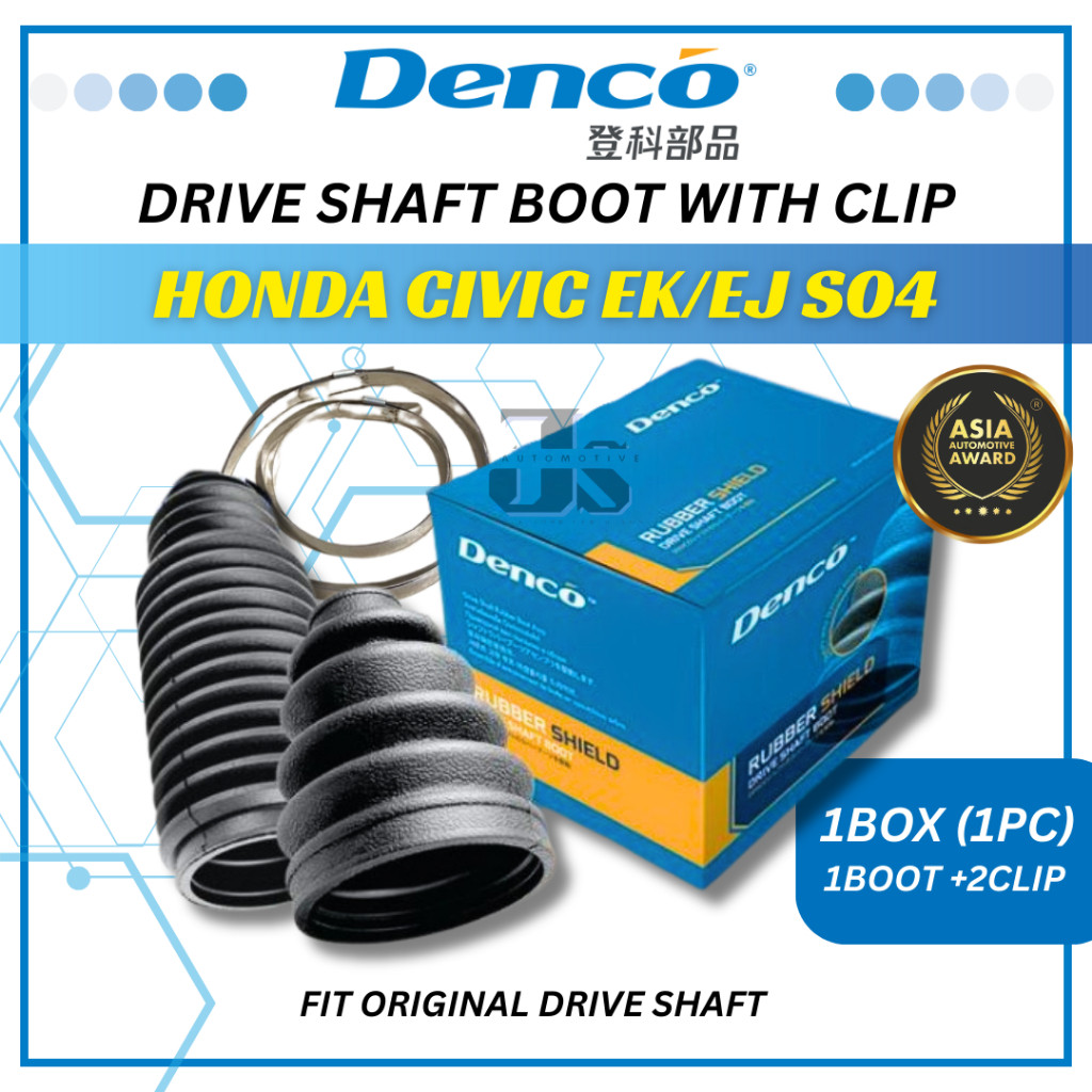 DENCO HONDA CIVIC EK/EJ SO4 Drive Shaft Boot Inner & Outer