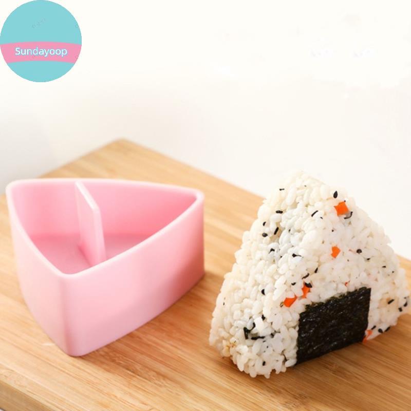 Sund Sushi Mold Onigiri Rice Ball Food Press Triangle Sushi Maker Mold Sushi Kit TH