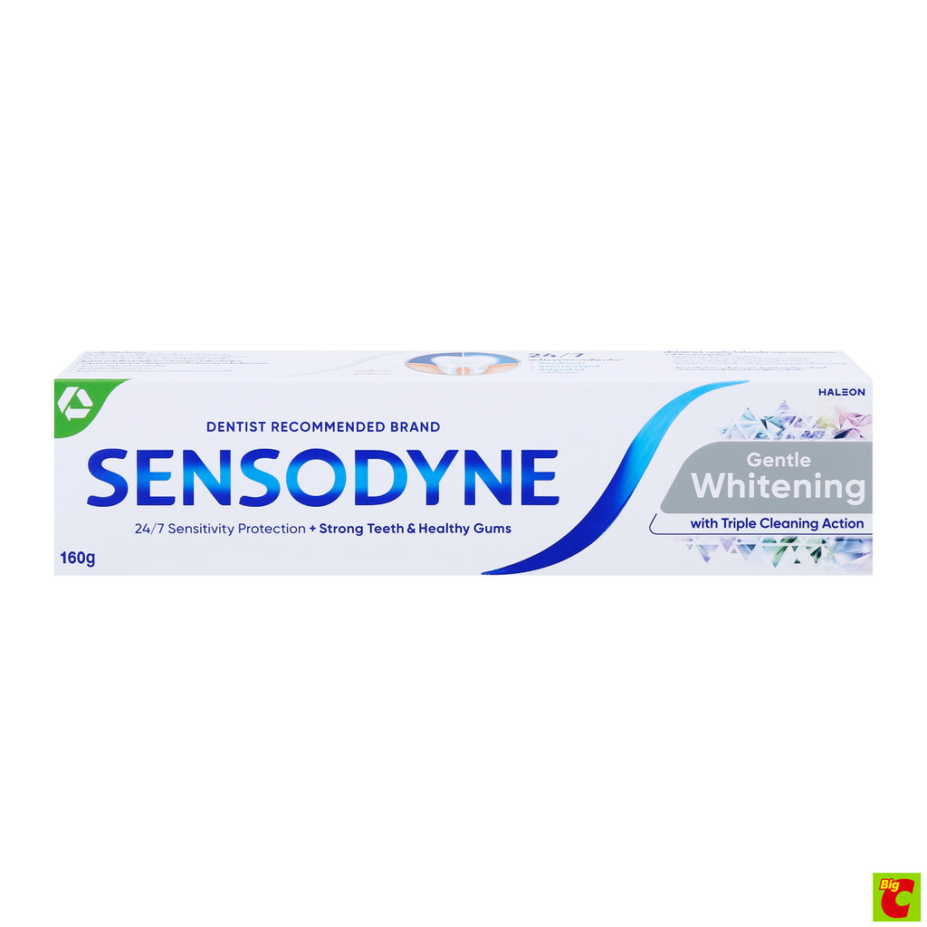 เซ็นโซดายน์ ยาสีฟัน สูตรเจนเทิล ไวท์เทนนิ่ง 160 ก.