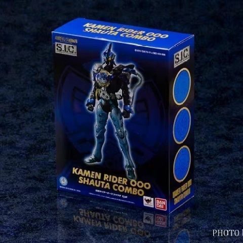 【พร้อมส่ง】sic kamen rider ooo ของเล่นตัวละครอนิเมะของแท้