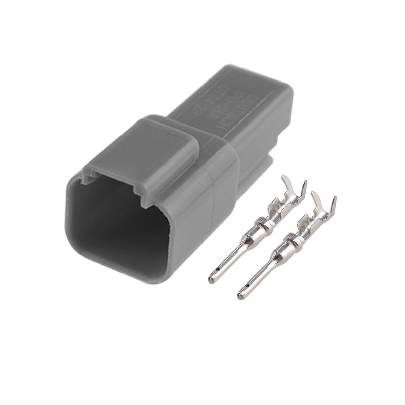 Dechi Connector DT06-2S/DT04-2P LED Spotlight Plug ขั้วต่อกันน้ํา 2p รถ