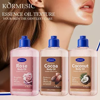 【 1 แถม 2 】 KORMESIC ภาษาอังกฤษ น้ำมันนวดตัว การดูแลร่างกาย โลชั่นทาตัว Body gel Oil 260ml