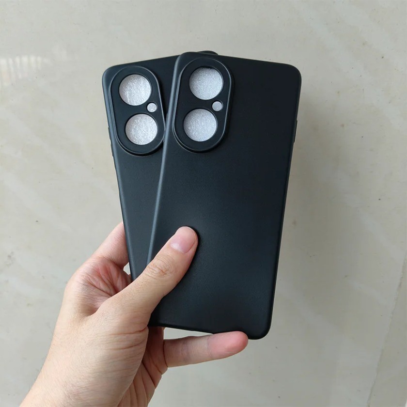 สําหรับ Huawei Nova Y73 กรณี Slim Matte สีดํา Soft TPU สําหรับ Huawei Nova Y73 Y 73 ซิลิโคนปกหลัง No