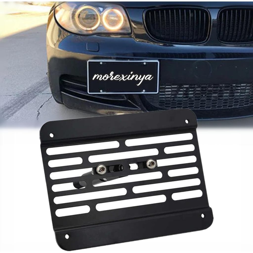 กันชนหน้าตะขอป้ายทะเบียน Mount Relocator Bracket fit สําหรับ BMW E36 E46 E90 E91 E92 E93 320i 325i 3