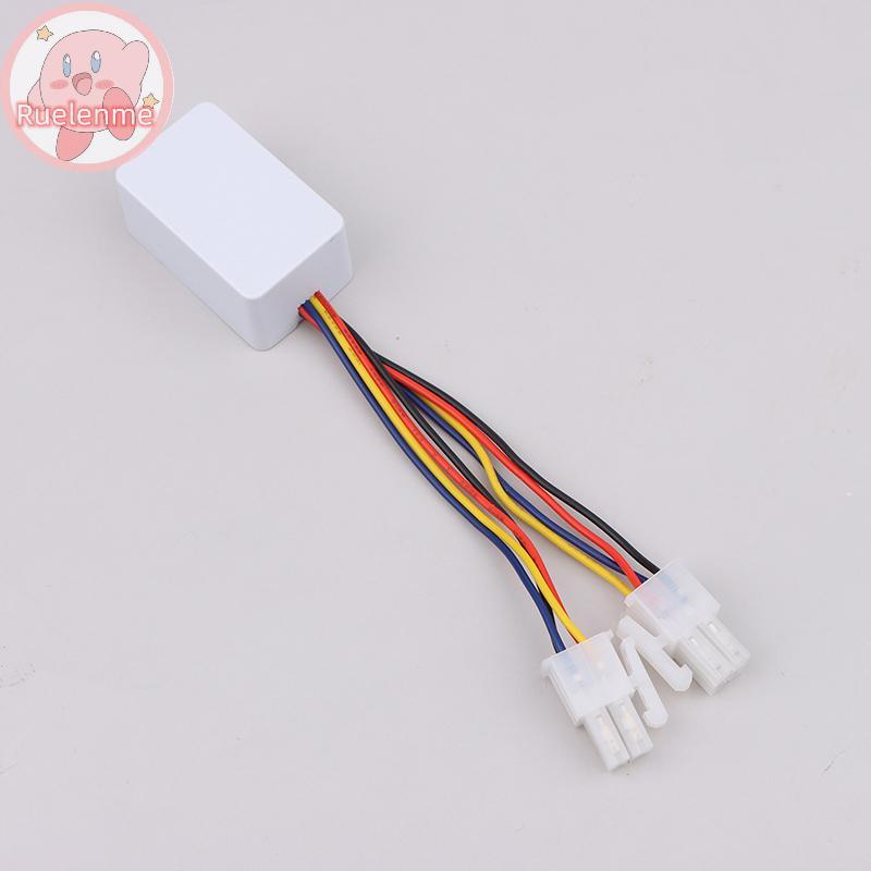 Uelenme 2 In 1 Square 4Pin พัดลมจําลองจําลองจําลองสําหรับ S19 S19apro S19kpro Z15pro S21 T21 KS5 KS5