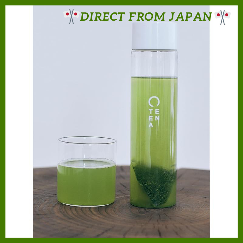 EN TEA Bottle + Cold Brew Green Tea Bag Set (7 Bags) - Quick 30-Second Brew, Made in Japan