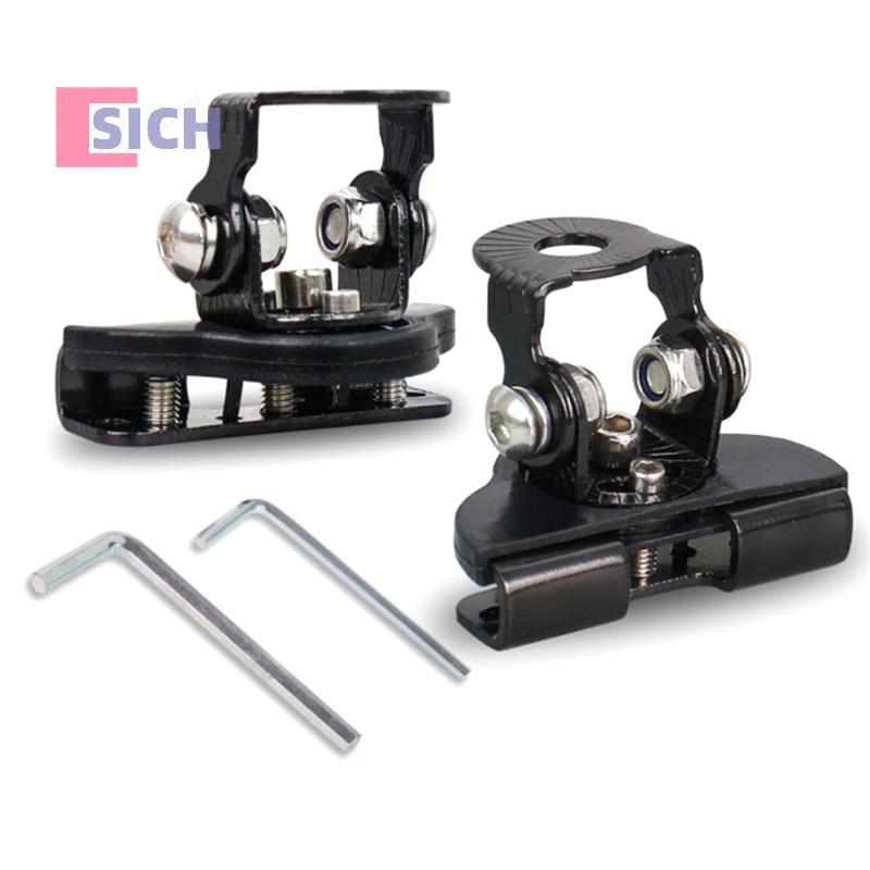 [Sich] 2 ชิ้นรถ Auto Hood LED Work Light Mount Bracket Holders A-Pillar SUV Cover Light Mounting Clamp Universal ใหม่
