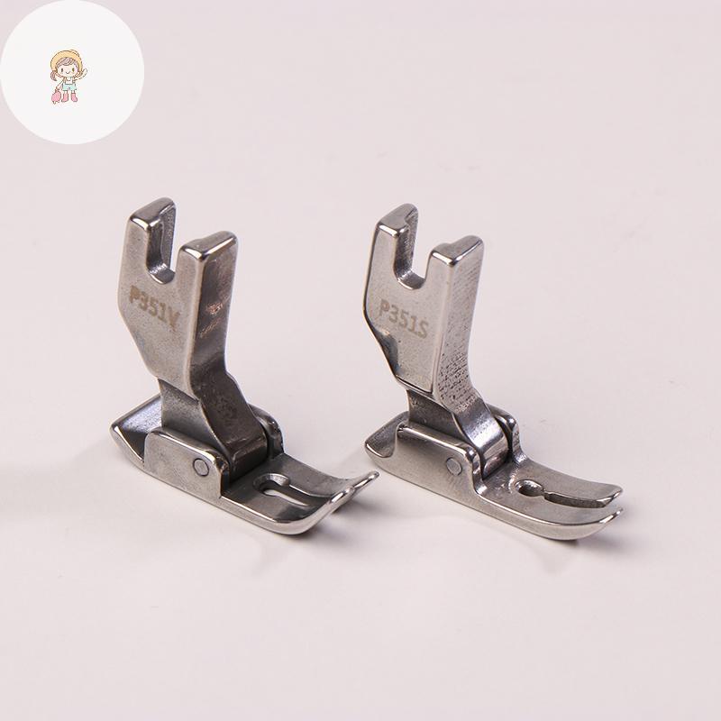 FOT P351S ผ้าบาง Presser เท้า P351V วัสดุหนาสําหรับอุตสาหกรรมเดี่ยวเข็ม Lockstitch จักรเย็บผ้าอุปกรณ