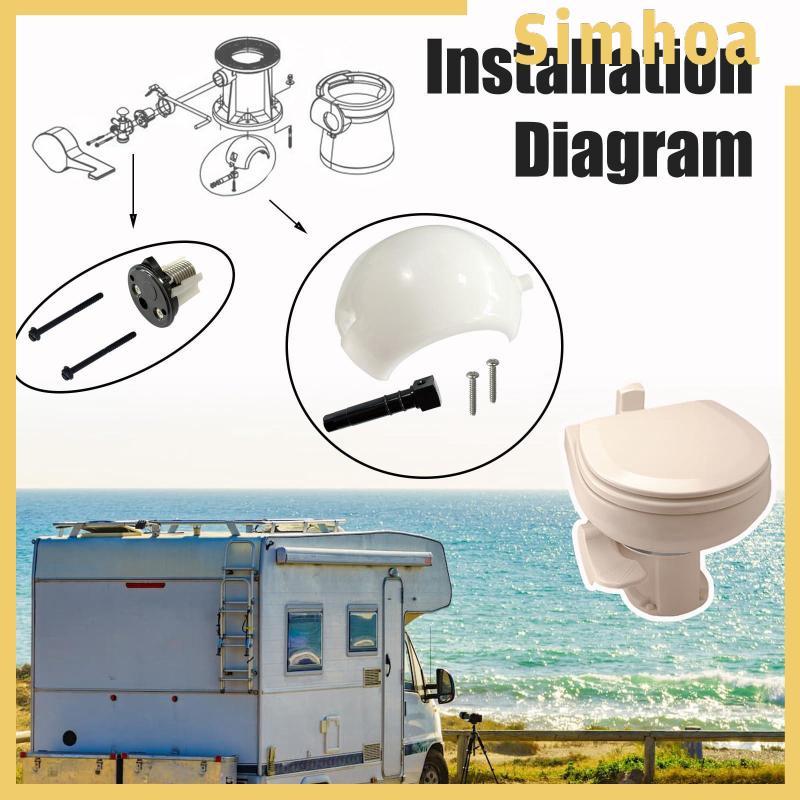 [SIMHOA] ชุดลูกฟลัชบอลและเพลาห้องน้ํา RV 385310681 อุปกรณ์เสริมสําหรับ 130 148 709