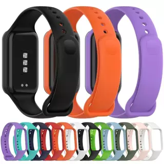 สายซิลิโคน for Xiaomi Mi Band 8 Active/Redmi Band 2 อุปกรณ์เสริมสมาร์ทวอทช์กีฬา for Redmi Band 2