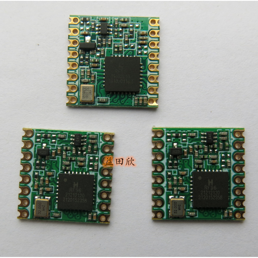 RFM95 RFM95W RFM96 LoRaTM เครื่องรับส่งสัญญาณไร้สาย RFM98 868 915