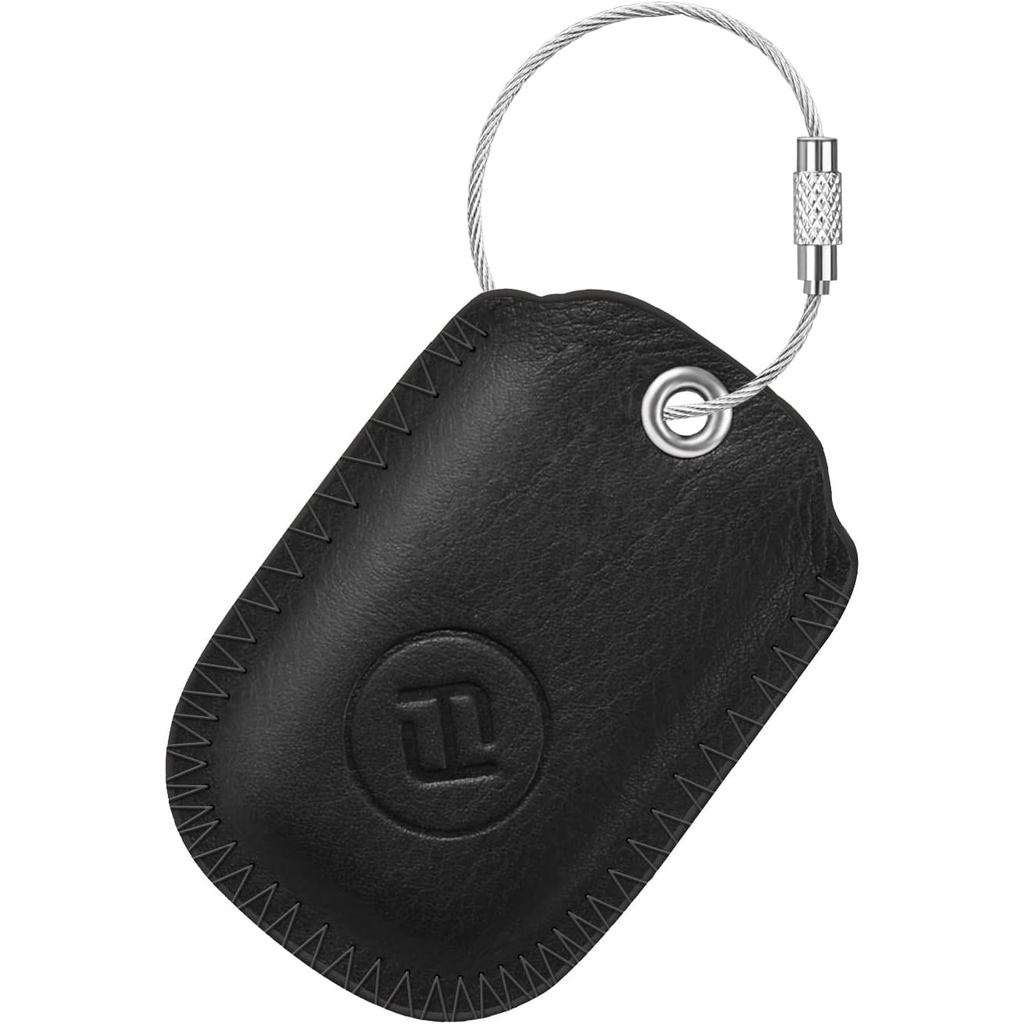 Fintie เคสหนังแท้สําหรับ Tile Pro 2022 Key Finder ตัวค้นหาโทรศัพท์,ฝาครอบผิวป้องกันรอยขีดข่วนพร้อมพว