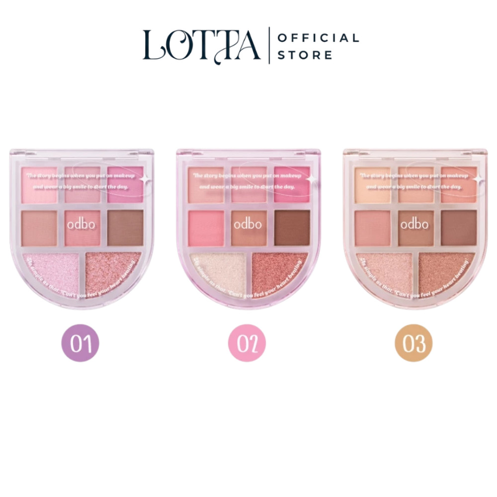 OD2023 ODBO Romance Mood Eye Paletteอาย พาเลท