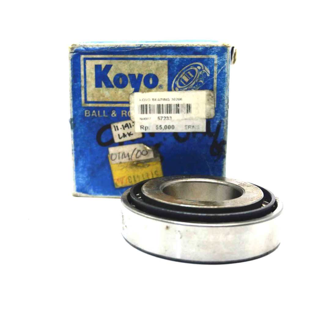 KOYO BEARING 30206 BARCODE HI CAP 30206 JR 9205 LAHER LAKER