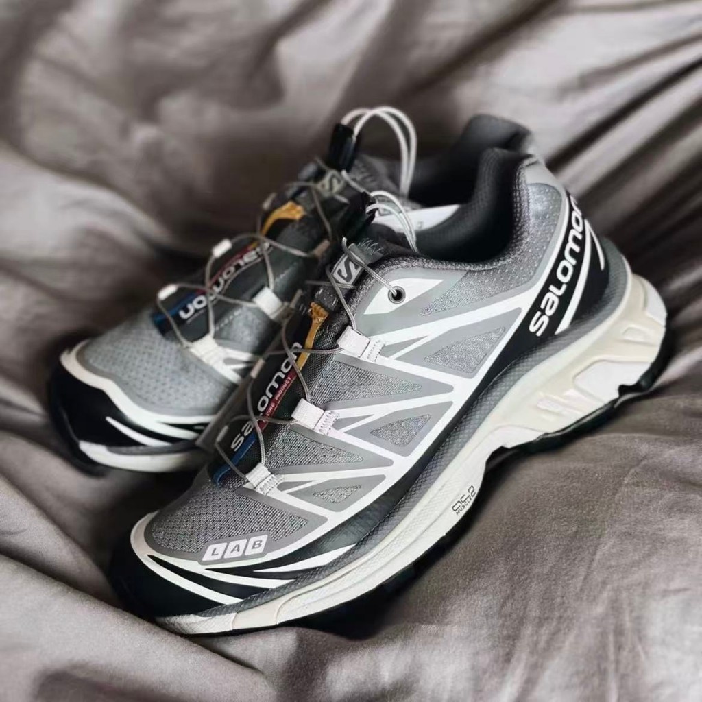 ✅SALOMON รองเท้าวิ่ง XT-6 GTX Black Silver/Black Ebony Sneaker 474506&416635&413173&473057&474455 - แท้100%/ป้ายเกาหลี - รูปที่ 6