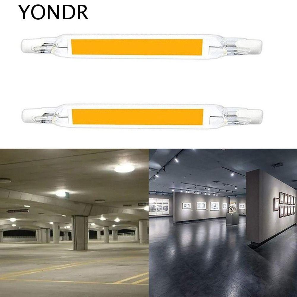 YONDR COB Tube Bulb, Dimmable 360 Glow R7S Lamp Tube, Small 110v/220v เปลี่ยนสํานักงาน