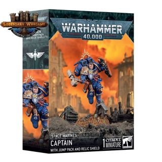 (GWพร้อมส่ง) WARHAMMER 40K: S/M: CAPTAIN W/JUMP PACK & RELIC…
