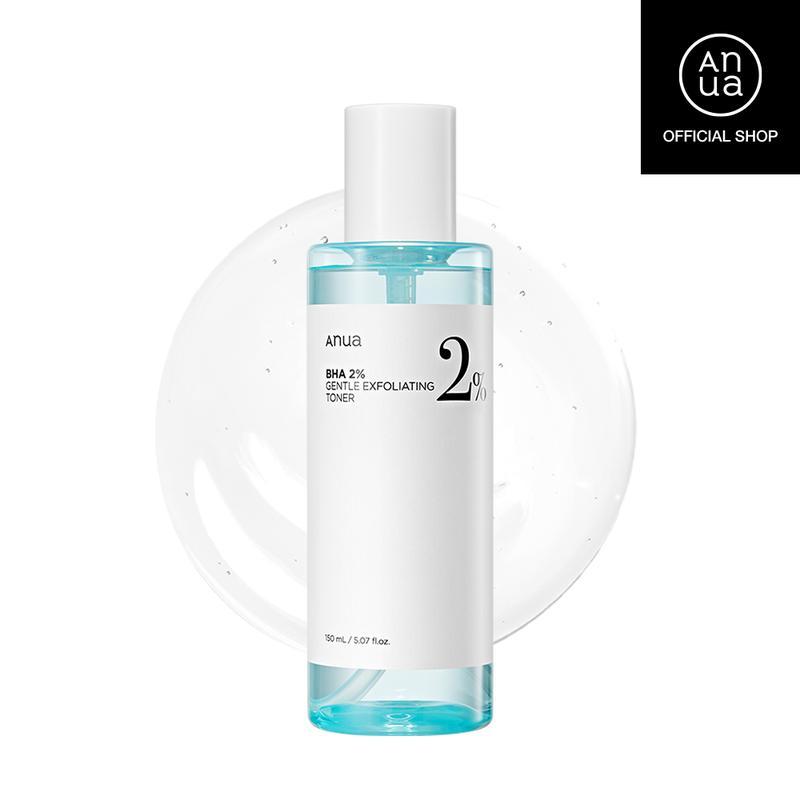 [Anua Official Shop] BHA 2% Toner 150ml โทเนอร์ทำให้ผิวนุ่ม สบายผิว ไม่มีน้ำหอม สำหรับการดูแลผิวสไตล