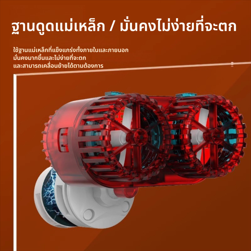 ปั้มน้ำตู้ปลา ปั๊มทำคลื่นถังปลา 40W วัตต์ด้วยถ้วยดูดที่แข็งแกร่ง 28000L / H พลังงานสูงการท่องเที่ยวพิพิธภัณฑ์สัตว์น้ำ