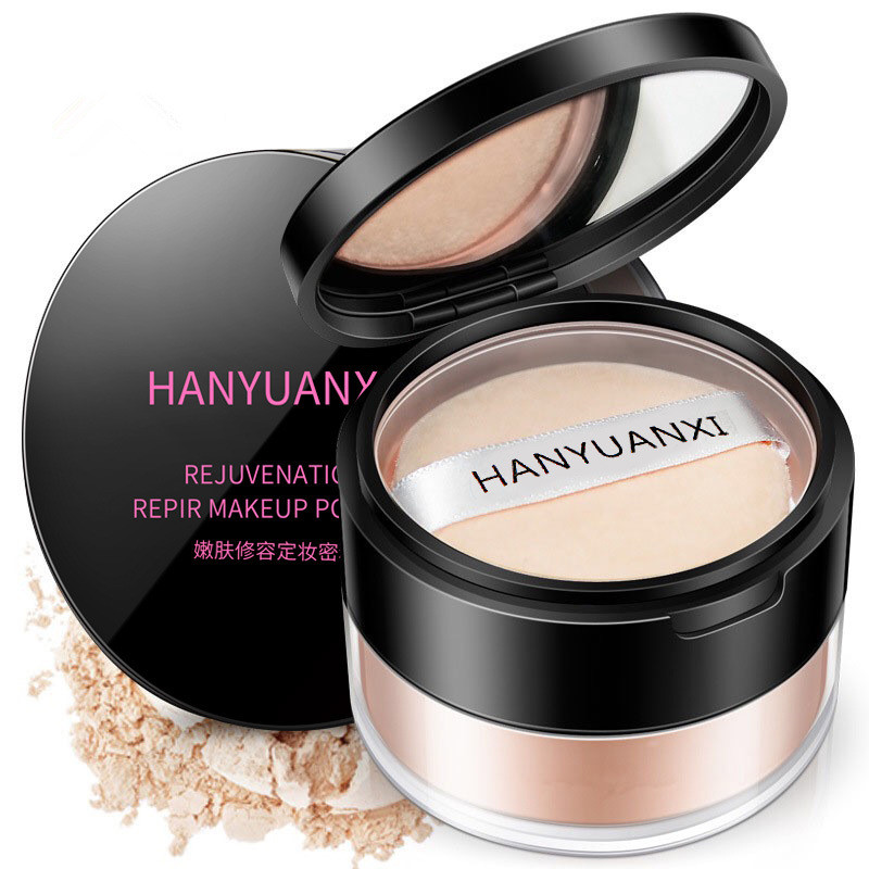 HEYXI HEYXI Silky Loose Powder Natural Bright Loose Powder คอนซีลเลอร์ Light Delicate Makeup Setting