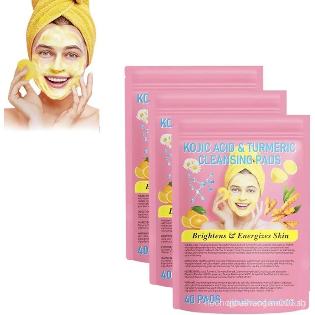 Golden Turmeric-Kojic Acid Gold Turmeric Mask & Kojic Acid Mask Gold Turmeric Cleanser Mask for Glow