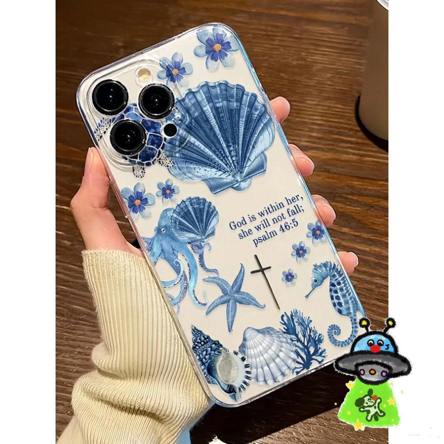 ที่ไม่ซ้ํากัน Sea Creature เคสโทรศัพท์ฤดูร้อนเหมาะสําหรับ Vivo V25/V25e V27/V27 Pro V27e V29 5G V29E