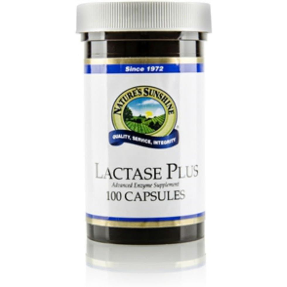 Natures Sunshine Lactase Plus 100 แคป