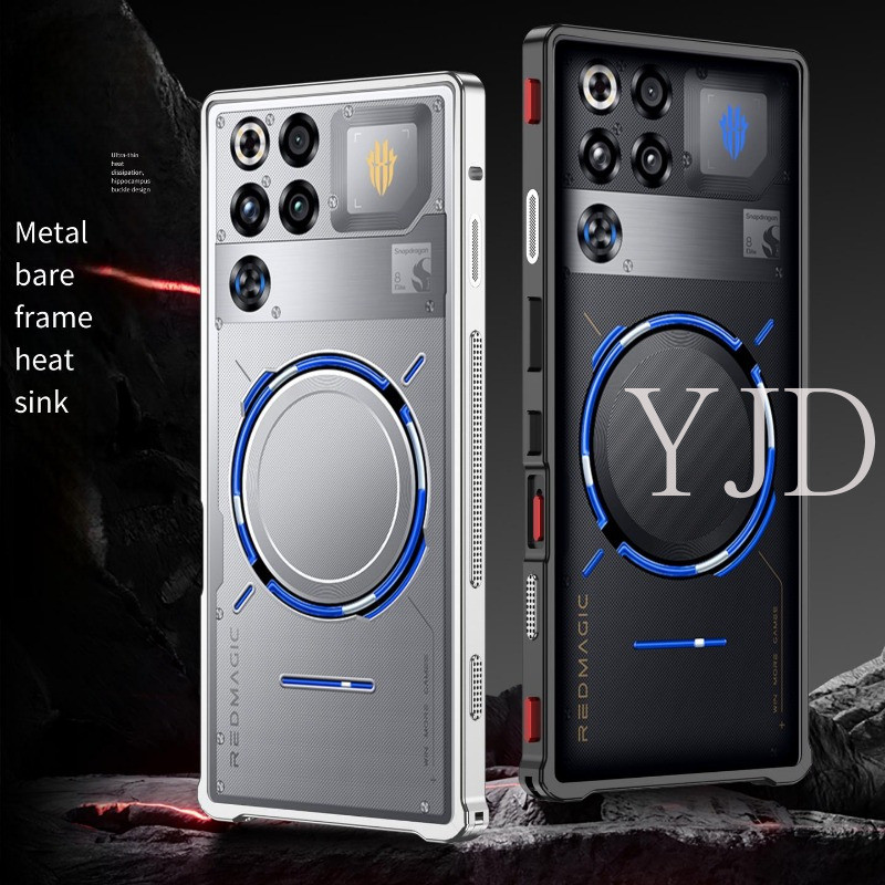 เคสสําหรับ RedMagic 11 Pro 11Pro + กรอบโลหะเปลือยกระจายความร้อนฝาครอบโทรศัพท์ป้องกันการตก