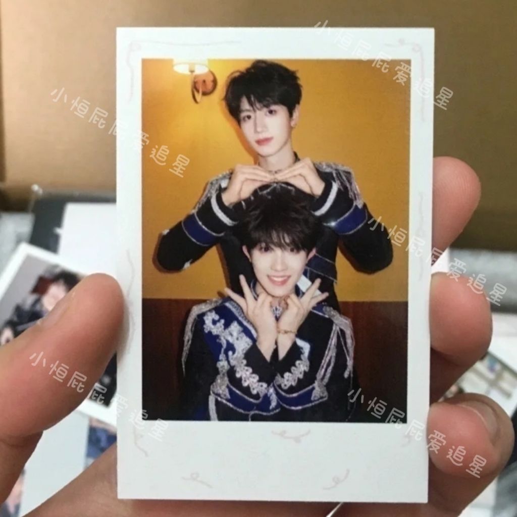 TOP Landing on Teenagers [แผนไร้หู] ประเภทคอนเสิร์ตการ์ดคู่ Zhu Zhixin Su Xinhao พร้อมผูก