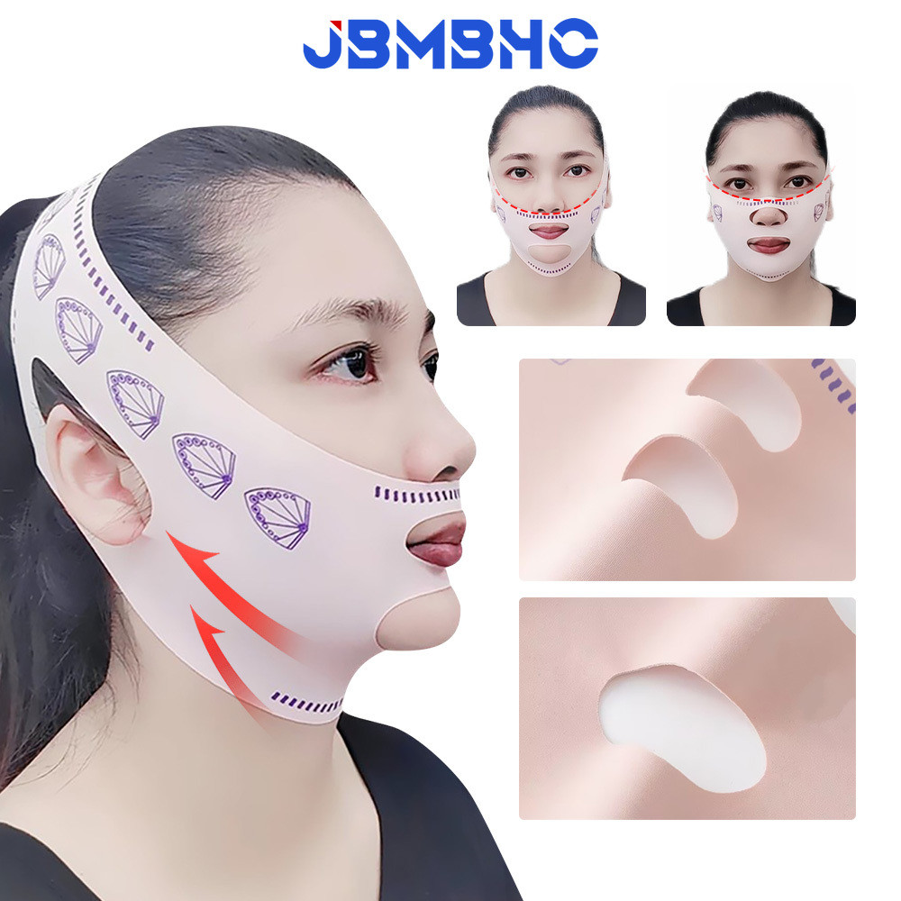 V Line Lifting Mask สายรัดคางสําหรับ Sleeping Reusable Double Chin ลด Jawline Shaper ป้องกันการหย่อนคล้อย