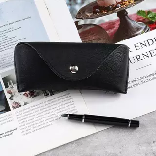 กล่องใส่แว่น กระเป๋าใส่แว่นตา กล่องแว่นตาหนัง RB Style เคสใส่ตา กระเป๋าหนัง คู่มือ ผ้าเช็ด พร้อมส่งจากไทย